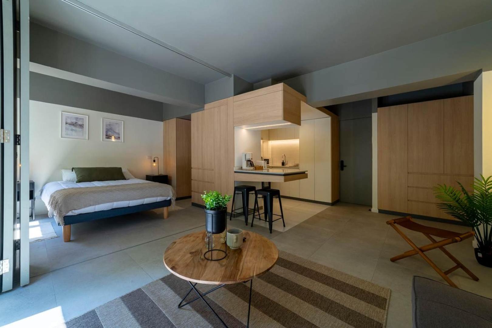 Confortable Cercano A Barrio Italia Apartamento